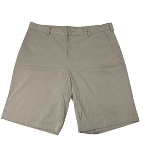 Nike Golf Dri-FIT‎ Shorts Men's Size 38 Beige Khaki Golf Active Casual